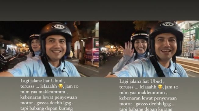 Potret Honeymoon Syahrul Gunawan dan Istri (Instagram/@sahrulgunawanofficial)