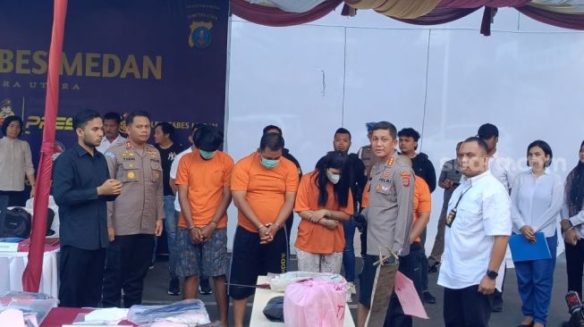 Wanita di Medan Simpan Narkoba Dalam Speaker, Polisi Sita Total Barang Bukti 41,5 Kg Sabu