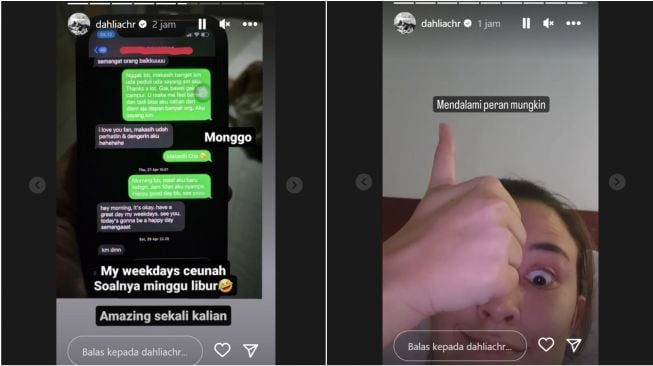 Dahlia Poland bongkar perselingkuhan Fandy Christian (Instagram/@dahliachr)
