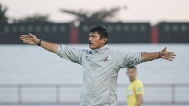 Pelatih Timnas Indonesia U-22, Indra Sjafrie (pssi)