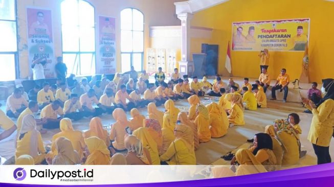 Resmi Mendaftar di KPU, Golkar Kabupaten Gorontalo Optimis Menang di 2024