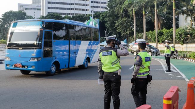 Sebanyak 6.853 Kendaraan di Jakarta Barat Kena Tilang Dalam Tiga Bulan Terakhir