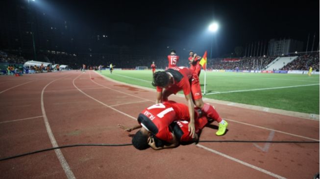 Taklukkan Thailand, Timnas Indonesia Akhiri Puasa Emas Selama 32 Tahun