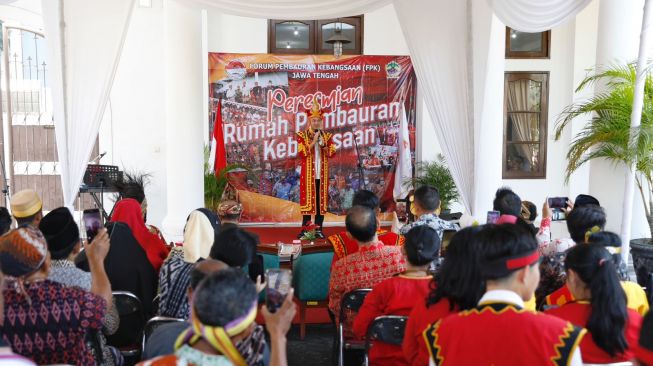 Resmikan Rumah Pembauran Kebangsaan Jateng, Ganjar: Wujud Komitmen Toleransi