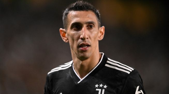 Penyerang sayap Juventus, Angel Di Maria. [PATRICIA DE MELO MOREIRA / AFP]