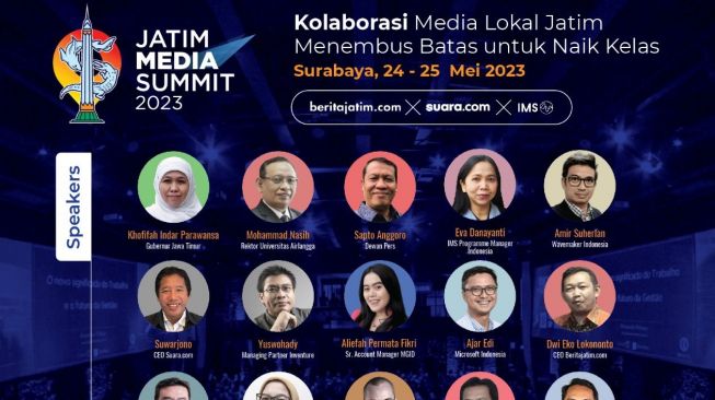Jatim Media Summit Bakal Dihelat Pekan Depan, Pertemukan Lebih dari 100 Stakeholders Media Lokal