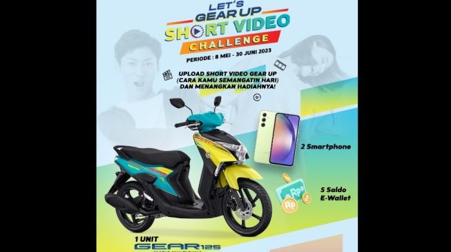 Video challenge dari Yamaha Indonesia bagi pengguna Yamaha Gear 125 [PT YIMM].