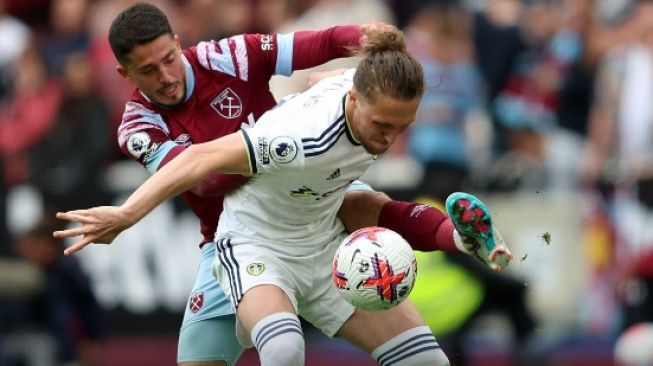 Hasil Liga Inggris: Digasak West Ham, Leeds United di Ambang Degradasi