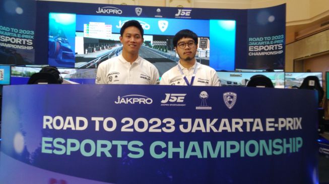 Sambut Formula E Jakarta 2023, 40 pebalap virtual adu kecepatan di Jakarta E-Prix Esports Championship. [Istimewa]