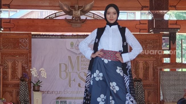 Dukung Jadi Kabupaten Kreatif, Warkaban Gelar Bantul Muslim Fashion Show