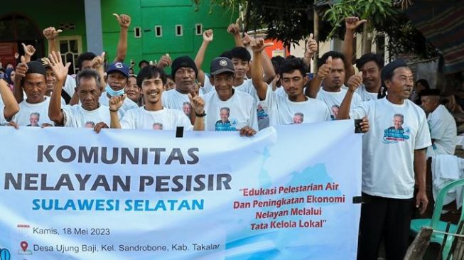 Peduli Lingkungan, Komunitas Nelayan Lakukan Penyuluhan Pelestarian Air di Takalar