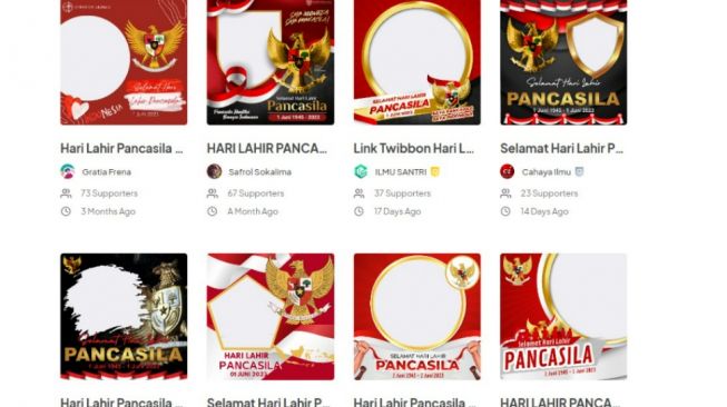 30 Twibbon Hari Lahir Pancasila 2023, Rayakan Momen Bersejarah Bangsa di Era Digital