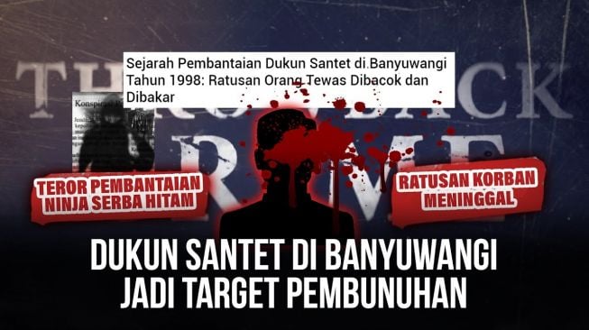 Throwback Crime Story: Dukun Santet di Banyuwangi jadi Target Pembunuhan