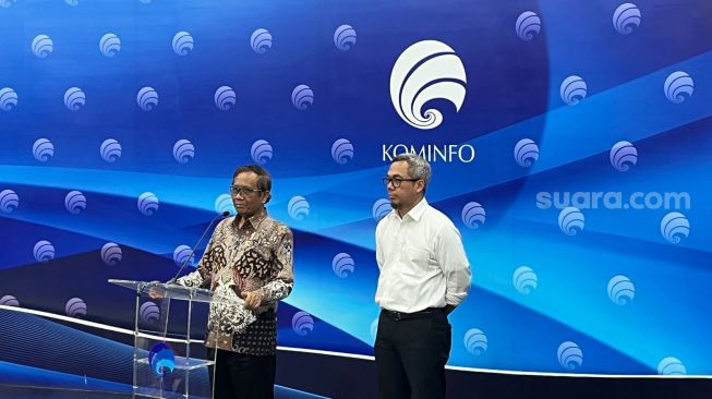 Pesan Mahfud MD ke Pejabat Kominfo Usai Menteri Johnny G Plate Tersangka: Kerja Tenang, Jangan Takut