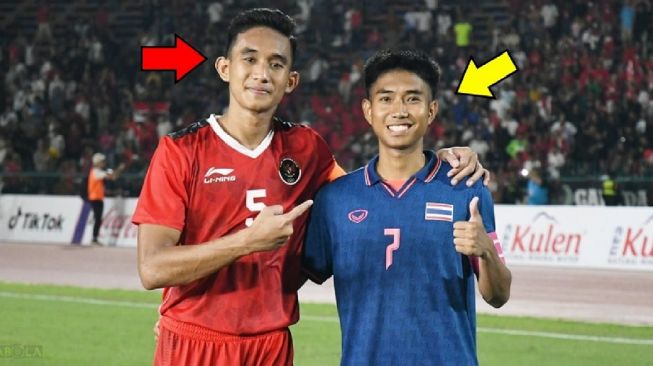 Kisah Persahabatan Rizky Ridho dan Pemain No.7 Thailand, Pernah Main Bareng di Jepang