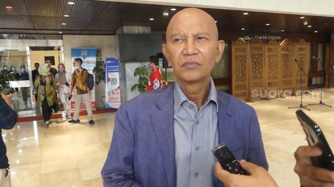 Ketua DPP PDIP Said Abdullah saat ditemui awak media di Gedung DPR RI. (Suara.com/Novian)