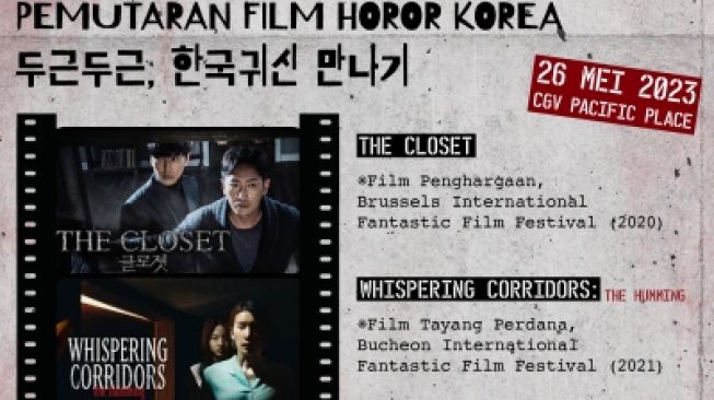 Mau Maraton Nonton Film Horor Korea di Bioskop? KCCI Siapkan Gratis Bagi Para Penggemar KPOP