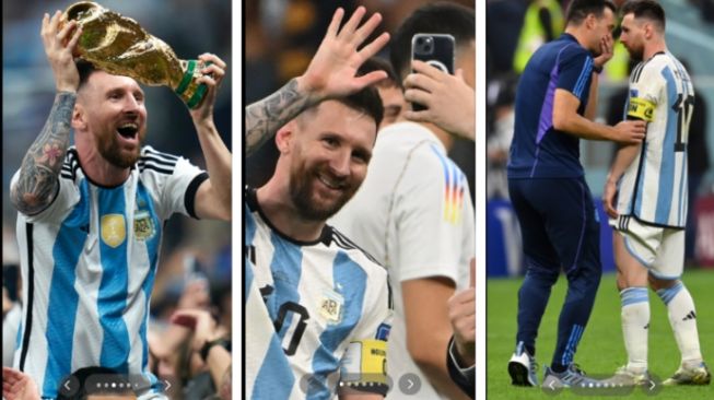 FIFA Unggah Foto Messi Rayakan Juara, Warganet Sebut-sebut Nama Asnawi