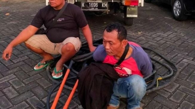 Kawanan Pencuri Kabel Perusahaan Digulung, Tiga Pelaku Masuk DPO