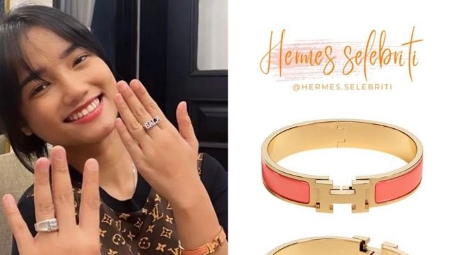 Penampilan Fuji Pakai Gelang Hermes Jadi Sorotan, Warganet: Gak Pantes, Keliatan Barang KW