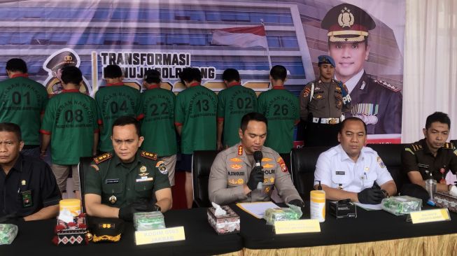 Polres Jakbar Musnahkan 272 Kilogram Sabu dan Ganja Hasil Tangkapan Tiga Bulan Terakhir