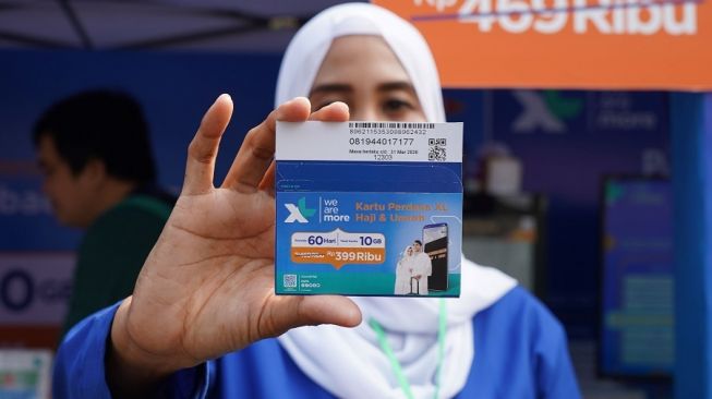 Kartu Perdana XL Haji Resmi Meluncur Hanya Rp 399 Ribu Kuota 10GB, Komunikasi Tidak Terputus