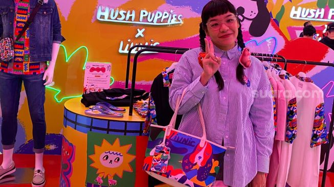 Martcellia Liunic, Ilustrator Perempuan Indonesia yang Rilis Koleksi Penuh Warna Bareng Brand AS