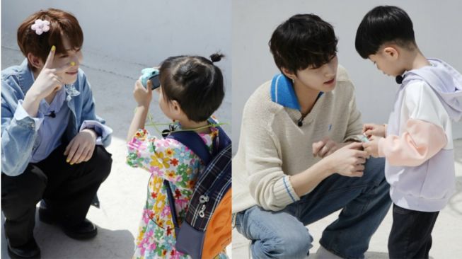 Sunoo dan Jungwon ENHYPEN Jadi Ayah Super Gemas di The Return of Superman