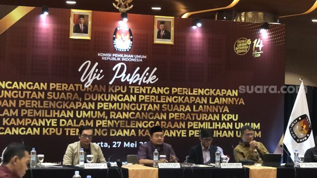 KPU Gelar Uji Publik PKPU, Logistik Pemilu hingga Dana Kampanye Jadi Bahasan