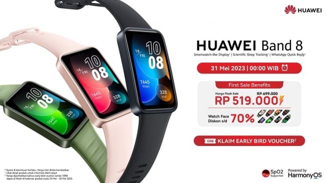 Huawei Band 8. [Huawei Indonesia]