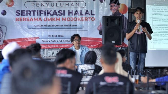 Dampingi UMKM, GMC Jatim Gelar Penyuluhan Sertifikasi Halal di Mojokerto