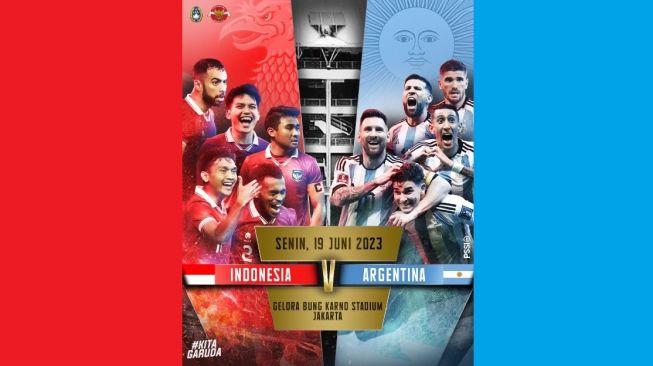 FIFA Match Day Indonesia Vs Argentina, Bukan Sekedar Laga Persahabatan