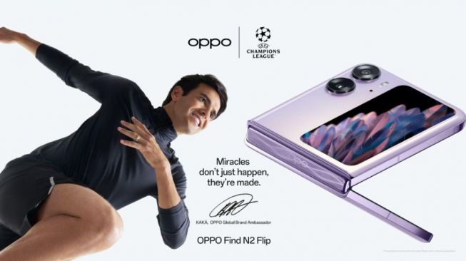 Oppo Bakal Gelar Meet and Greet Bareng Pesepak Bola Ricardo Kaka