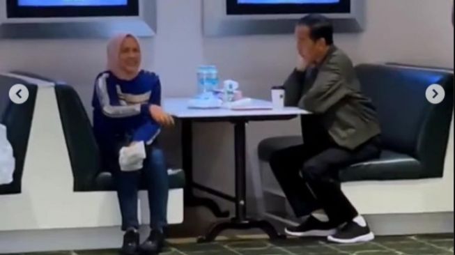 Presiden Jokowi dan Iriana Jokowi nonton film Fast X (Instagram)