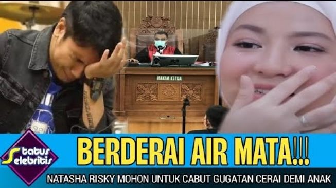 Cek Fakta: Natasha Rizky Menangis Mohon-Mohon Agar Desta Cabut Gugatan Cerai Demi Anak