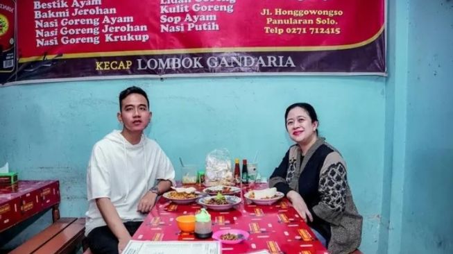 Gibran Rakabuming Makan Bareng Puan Maharani, Netizen Tebak-Tebakan Siapa yang Traktir