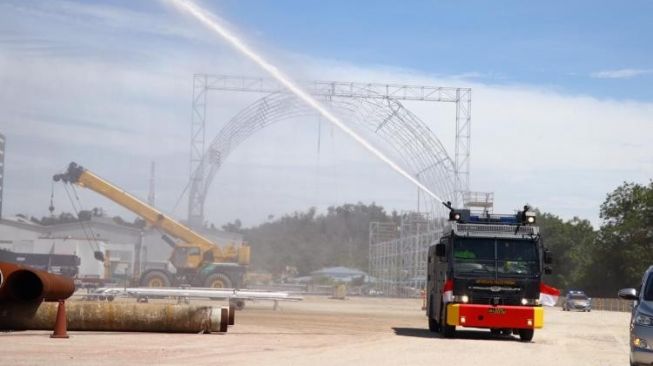 Unjuk Rasa Warga Pangke ke PT Saipem Indonesia Karimun Dipicu soal Debu