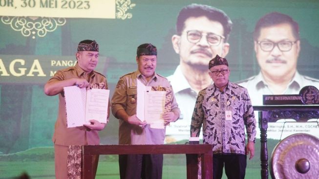 Kementan Ajak Tiga Kementerian Lain Jaga Pangan Nasional