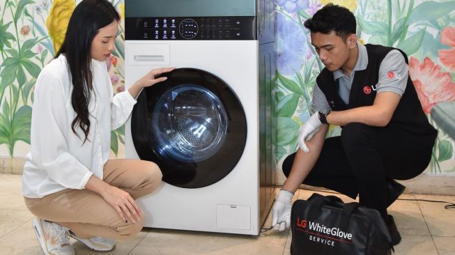 Layanan White Gloves Service. [LG Electronics Indonesia]