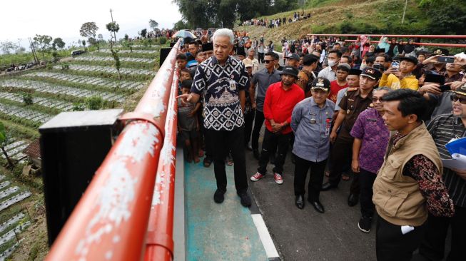 Pembangunan Jembatan Keseneng Masuki Tahap Pemeliharaan dengan Nilai Kontrak Hingga Finishing Senilai Rp 9,7 Miliar