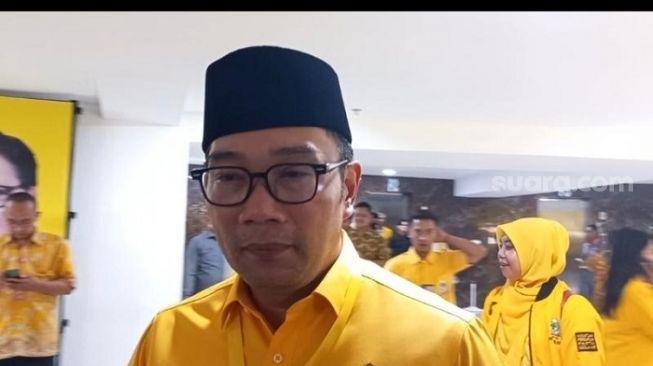 Ridwan Kamil Sebut Golkar Partai Tengah dan Tanpa Mahar Politik
