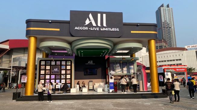 Lounge ALL - Accor Live Limitless di acara musik Jakarta International BNI Java Jazz Festival yang dimulai 2 Juni hingga 4 Juni 2023. (Foto: Dok. ALL - Accor Live Limitless)