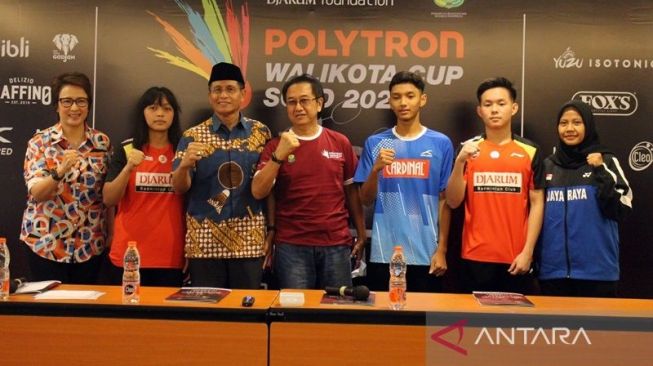 1.373 Pebulu Tangkis Terjun pada Kejuaraan Wali Kota Cup di Solo