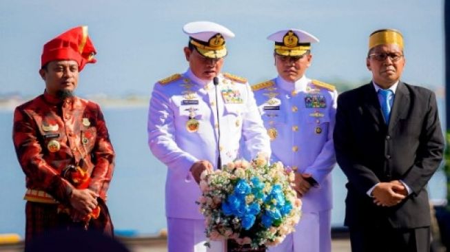 Gubernur Sulsel Andi Sudirman Dampingi Panglima TNI Buka 4th Multilateral Naval Exercise Komodo
