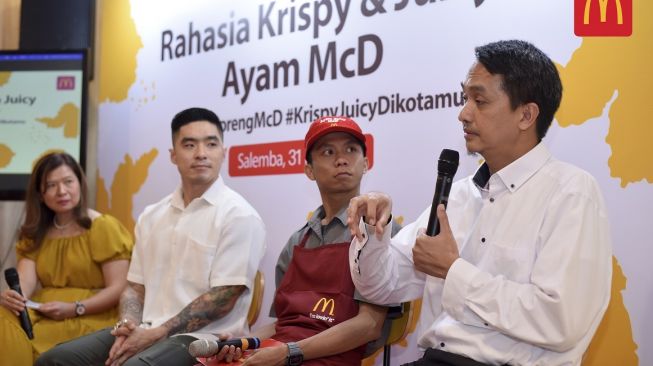 Gelar Open Kitchen, McDonalds Ungkap Rahasia Ayam Gorengnya yang Renyah dan Gurih