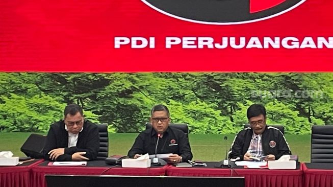 Sekretaris Jenderal DPP PDIP, Hasto Kristiyanto. (Suara.com/Bagaskara)