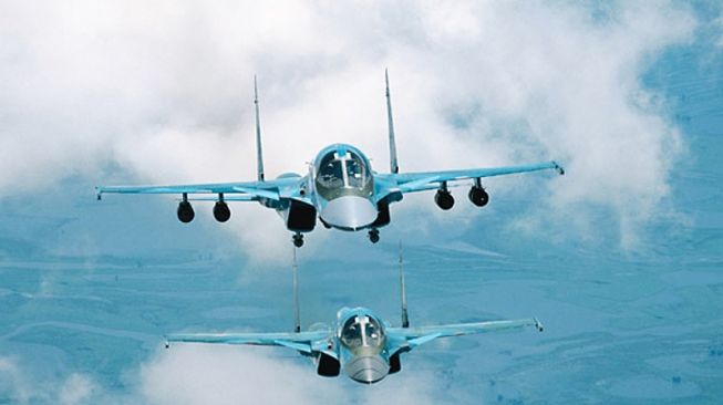 Mengenal SU-34, Pesawat Fighter-Bomber Andalan Angkatan Udara Rusia