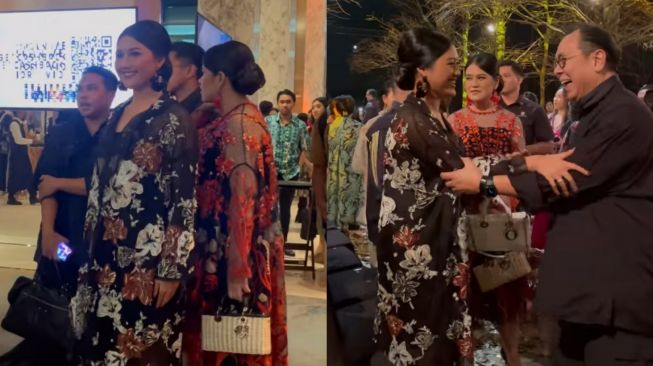 Cantiknya Erina Gudono dan Kahiyang Ayu Hadiri Gelaran Fesyen, Kompak Pakai Tas Mewah Puluhan Juta