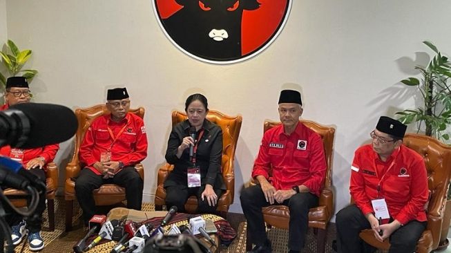 Ketua DPP PDI Perjuangan Bidang Politik dan Keamanan, Puan Maharani. [Suara.com/Bagaskara]