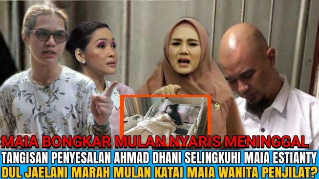CEK FAKTA: Mulan Jameela Nyaris Meninggal, Ahmad Dhani Nangis Menyesal Selingkuhi Maia Estianty, Benarkah?